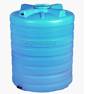 Бак для воды ATV 2000 (синий) с поплавком Aquatech