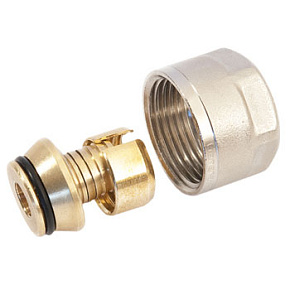 STOUT Фитинг компрессионный для труб PE-X 16х2,2х3/4"