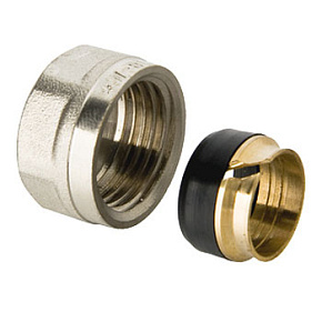 STOUT Фитинг компрессионный для медных труб 15х3/4"